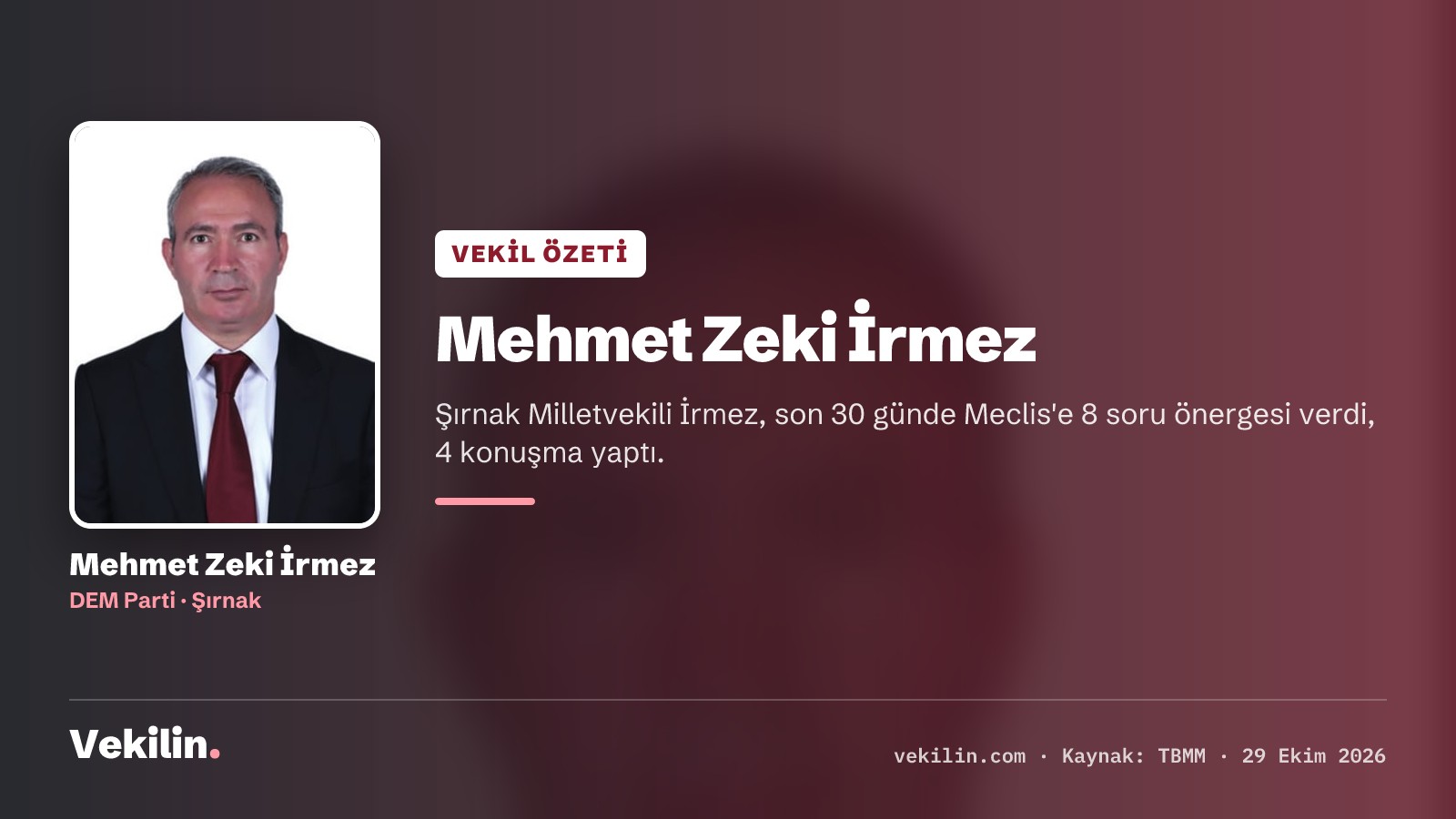 Mehmet Zeki İrmez Cizre-İdil-Midyat yolunu ve Şırnak'taki işçi alımını Meclis'e taşıdı